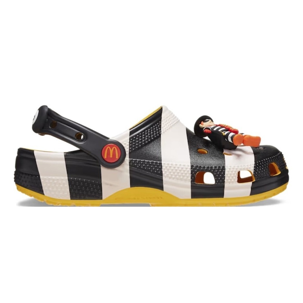 Crocs X McDonald's Hamburglar Classic Clog Men's Size 11 New - Picture 2 of 5